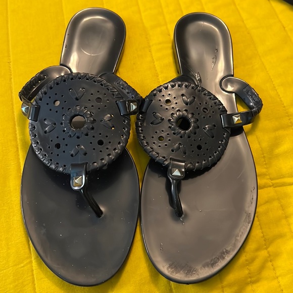 Jack Rogers Georgica Jelly Sandals Size 10 - Picture 1 of 2